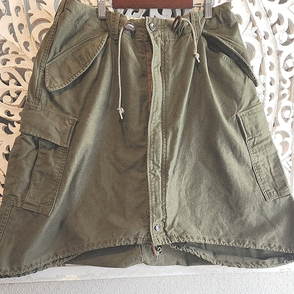 JOHNBULL CAMO MILITARY ASYMMETRICAL SKIRT TOKYO JAPAN STREETBRAND NWOT SIZE MED